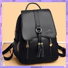Mochila genuína de couro genuíno 2025 novo estilo elegante All-Match grande capacidade lazer viagem couro macio senhoras