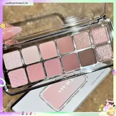 Novo produto rosa tudo-em-um placa pequeno peixe begônia recomendado 12 cores inchaço sombra 2026 novo estilo perolado f