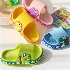 Slide Confortavel Chinelo Dinossauro Infantil Conforto Total