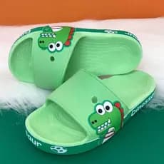 Sandália Infantil Dino Slide Menino e Menina Sandália Chinelo Criança Dinossauro
