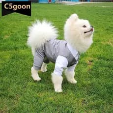 C5GOON Pet Macacão Festa Traje Formal Cavalheiro Gravata Borboleta Smoking Gato Roupas Para Cães Terno De Casamento Pequ