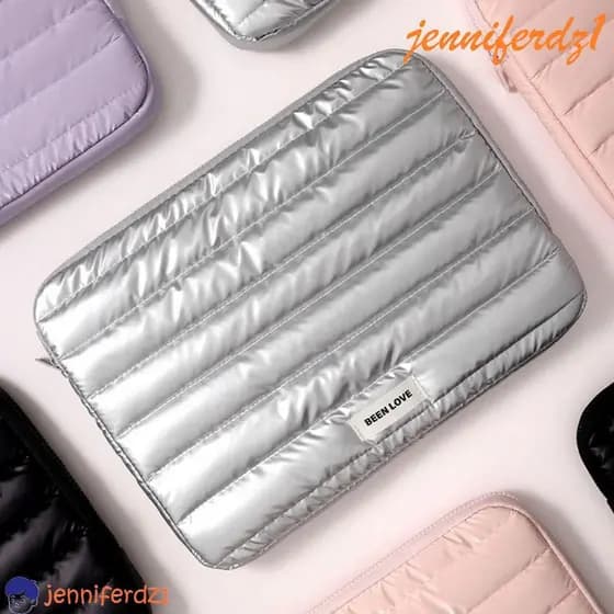 JENNIFERDZ1 Capa Protetora Para Computador , Bolsa Macia Estilo Coreano Laptop , 14 Polegadas