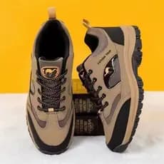 Calçados masculinos para caminhada ao ar livre, tênis modernos estilo "dad sneakers", sola macia, antiderrapantes, resis