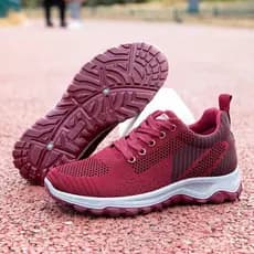 Sapatos para idosos, novo modelo de primavera 2024, sapatos de viagem, sapatos confortáveis para caminhada para pessoas