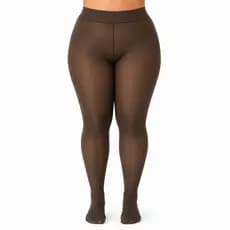 Meia Calça Térmica Pelúcida para Todos os Tamanhos G1 ao G4 PLUS meia peluciada super quentinha