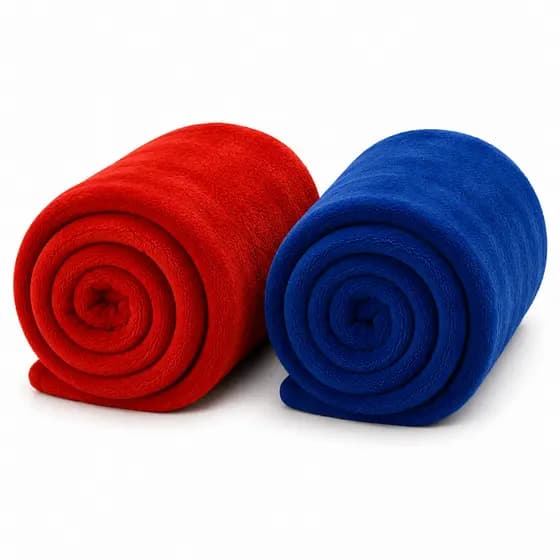 Kit 2 manta Casal Microfibra Casal Toque Extra Macio Antialérgico