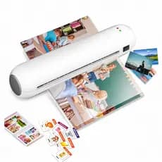 Máquina de Plastificar A4 Laminadora para Fotos Documentos Certificados A4 A5 A6
