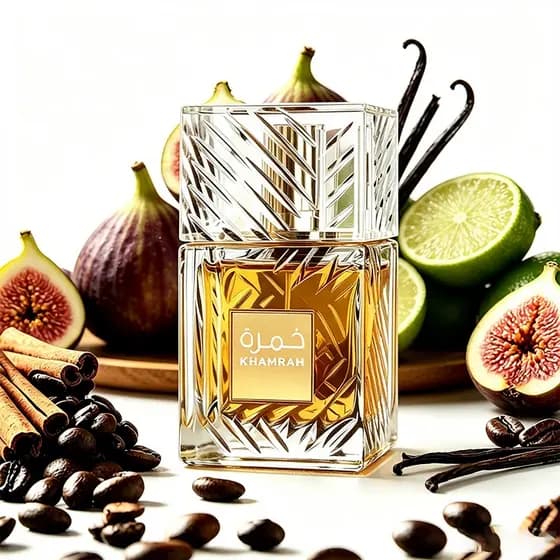 Perfume Arabe lattafa Khamrah 100ml Original Com selo Unissex Intenso Longa Duração