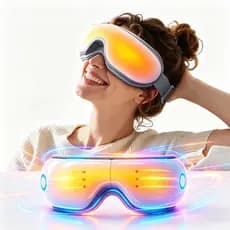 Massageador Elétrico Olhos Cuidados com os olhos Massageador De Olho De Pressão Com calor Alivia a fadiga