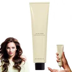 Creme modelador de cabelo com secagem ao ar, sem necessidade de aquecimento, suaviza e fixa o cabelo, creme modelador pa