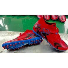 2026 Society Chuteiras , Botas De Futebol AG/MG Sociyte Preto Branco Vermelho Original Sosaite