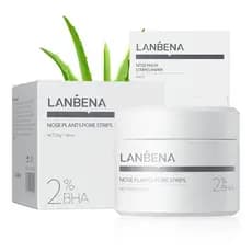 LANBENA Removedor de Cravo 2.0, Máscara Peeling de Limpeza Profunda Contendo Ácido Salicílico e Ingredientes 0EHY