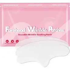 Patches Reutilizáveis para Rugas na Testa, Patches de Silicone Anti-Rugas, Hidratante para Testa e Entre os Olhos, Másca