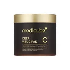 [medicube] Medicube Deep Vita C Facial Care Pad I 50.000 PPM Vitamina Água e 3 tipos de vitaminas |     ((70 folhas) POZ