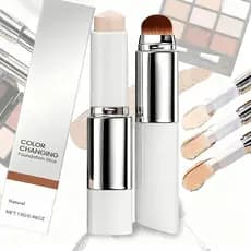 White V White Concealer Stick - Bastão de Base Coreano que Muda de Cor - Cobertura Média a Total com a Tonalidade Acab T