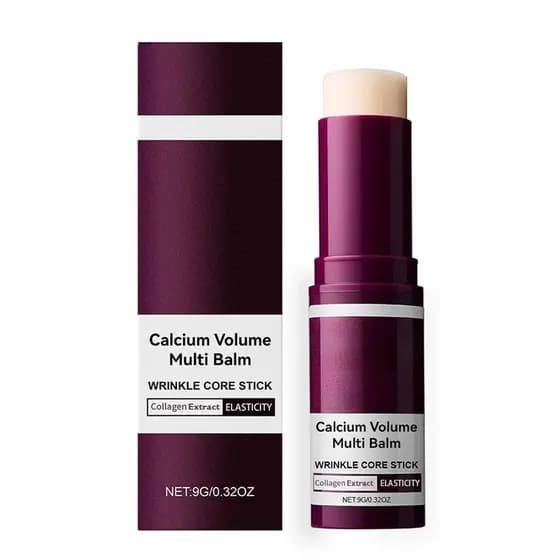Creme Multifuncional de Cálcio para Preenchimento Cemenrete, Bastão Antirrugas, Bastão Hidratante de Colágeno Coreano, F