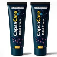 O creme para alívio da neuropatia CapsaCare é adequado para uso nos pés, mãos, braços, articulações, cintura e músculos,
