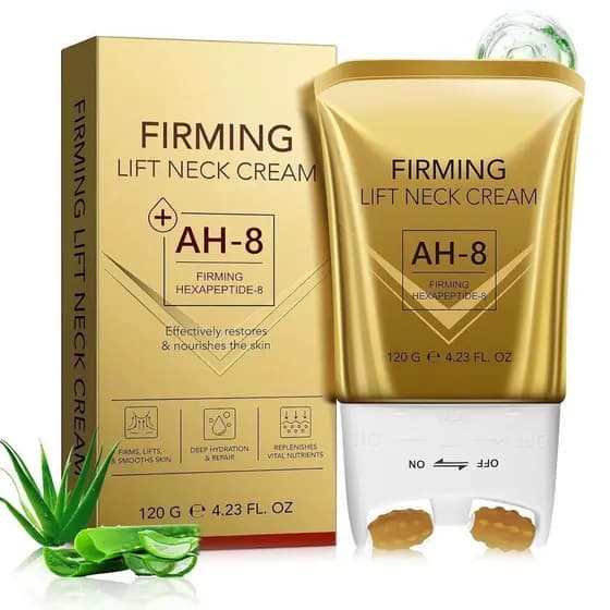 Creme Firmador para Pescoço Peaq, Creme Firmador para Pescoço Peaq Ah-8, Creme Modelador para Pescoço com Rolo, Ele QJF0