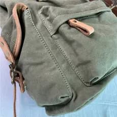 Mochila de Viagem Masculina de Grande Capacidade, Design Fashion, Mochila de Lona, Estilo Casual Coreano, Mochila du KA5