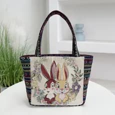 Bolsa de lona estilo universitário, nova bolsa feminina, bolsa de estudante, bolsa de tamanho médio estilo chinês AYYP G
