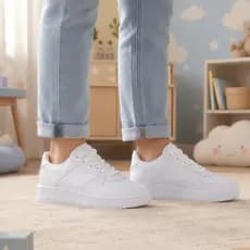 Tênis Feminino E Masculino Infantil Básico E Confortável Ideal Pro Dia Oferta Relâmpago