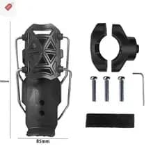 Suporte de Garrafa Ajustável em 360° – Fixação Universal para Bicicletas Elétricas e Motocicletas