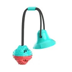 Pet Molar Mastigar Brinquedo Durável Mordendo Bola Ventosa Alimentador Interativo Para Cães Gatos