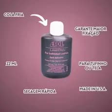 DAGUAN DAGUAN/ 1 Cola Para Cílios Ardell 22ml Preta + 1 Pinça Profissional para Extensão de Cílios