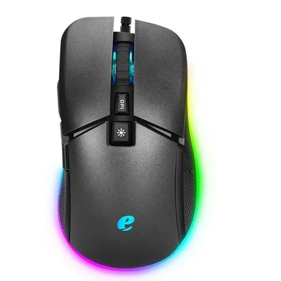 Mouse Gamer RGB com Fio USB 7200 DPI | 7 Botões Programáveis | Mouse Óptico para PC e Notebook