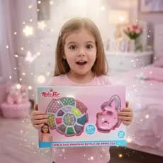 Kit Miçangas Golfinho Infantil Criativo Colorido Brinquedo Educativo Fazer Pulseiras Colares
