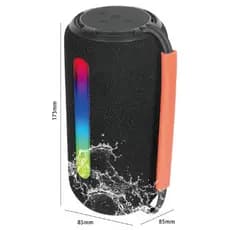 Caixa de Som LED Bluetooth Portátil TWS 50W RMS Kapbom KA-8881Y Alto-falantes à prova d'água