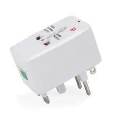 Kit 2 Adaptador Tomada Universal Para Viagens Internacional Funciona Em +150 Países Argentina, Chile