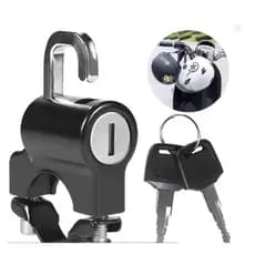 Cadeado Para trancar Capacete bag tranca universal Moto Fixa No Guidão