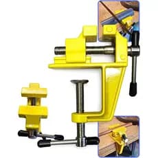 Mini Torno Morsa De Bancada Mesa Base Fixa Profissional BOM VINK original