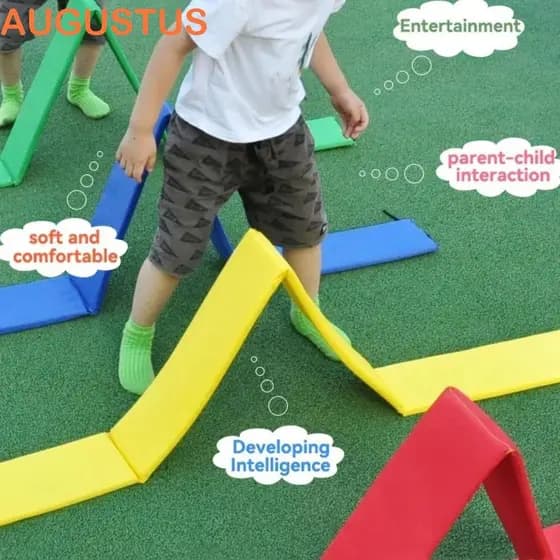 Furo De Amarelinha AUGUSTUS , Exercício Esportivo , Educação Infantil , Buraco De Treliça De Salto , Jogos Divertidos
