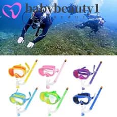 Conjunto De Snorkel Infantil BABYBEAUTY1 , Óculos De Natação Infantis À Prova D'água Com Proteção UV , Sem Vazamento
