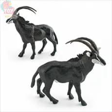 Crianças ciência brinquedos educativos simulação pradaria Animal selvagem antílope modelo antílope preto antílope tibeta