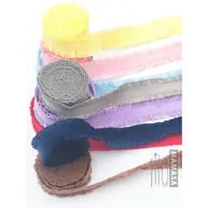 Alta qualidade versão coreana renda plissada renda fungo borda elástica faixa elástica babados 13mm plissado lados duplo