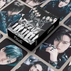 55pcs STRAY KIDS SKZ HOP Gigante Lomo Cartões Seu Herói Secreto KIDZ JJAM ATE Temporada Saudações 2025 Fotográficos Stra