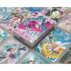 50-92pcs Manga Manhwa A Primeira Geada My Little Pony Countryhumans Cartões Lomo Holográficos Laser Hatsune Miku Ultrama