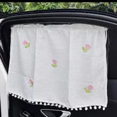 Cortina De Pára-Sol Do Carro Proteção UV Janela Lateral Bonito Crianças Decoração Criativa Ajuste Universal Acessórios A