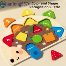 Brinquedo De Quebra-Cabeça LANFENG Montessori , Placa De Peg De Material De Multifuncional , Design Colorido