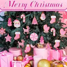 24pcs Enfeites de Madeira de Natal Papai Noel Boneco de Neve Decorações Suspensas Adequadas para Suprimentos de Festa de