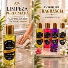 Kit com 2 Aroma Intenso 120ml Limpador Perfumado Casa Cheirosa por Horas Multiuso Premium 6 Opções