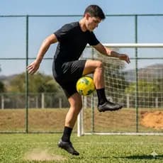 Bola Futebol Numero 5 Oficial Campo Treino Resistente Costurada /Bola De Futebol Verde E Amarelo Seleção Brasileira