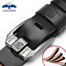 LEGILIMENS Cinto Fivela De 110-150cm Couro Para Homens De Genuíno Vintage Jean Cintos De Alta Qualidade