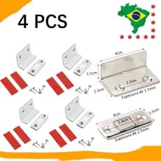 4 PCS Fecho/ Trava Magnético de Neodímio para porta armário de Guarda Roupa