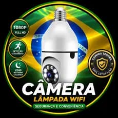 Câmera WiFi Sem Fio Estilo Lâmpada Com Visão Noturna Infravermelha Remota E Áudio Bidirecional Para Uso Doméstico