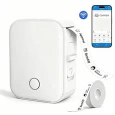 Mini Impressora Térmica Portátil De Etiquetas Bluetooth Sem Fio