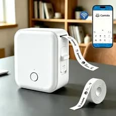 Impressora De Etiquetas Bluetooth Portátil Mini Térmica De Adesivos